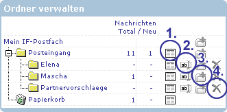 Deine Ordner verwalten
