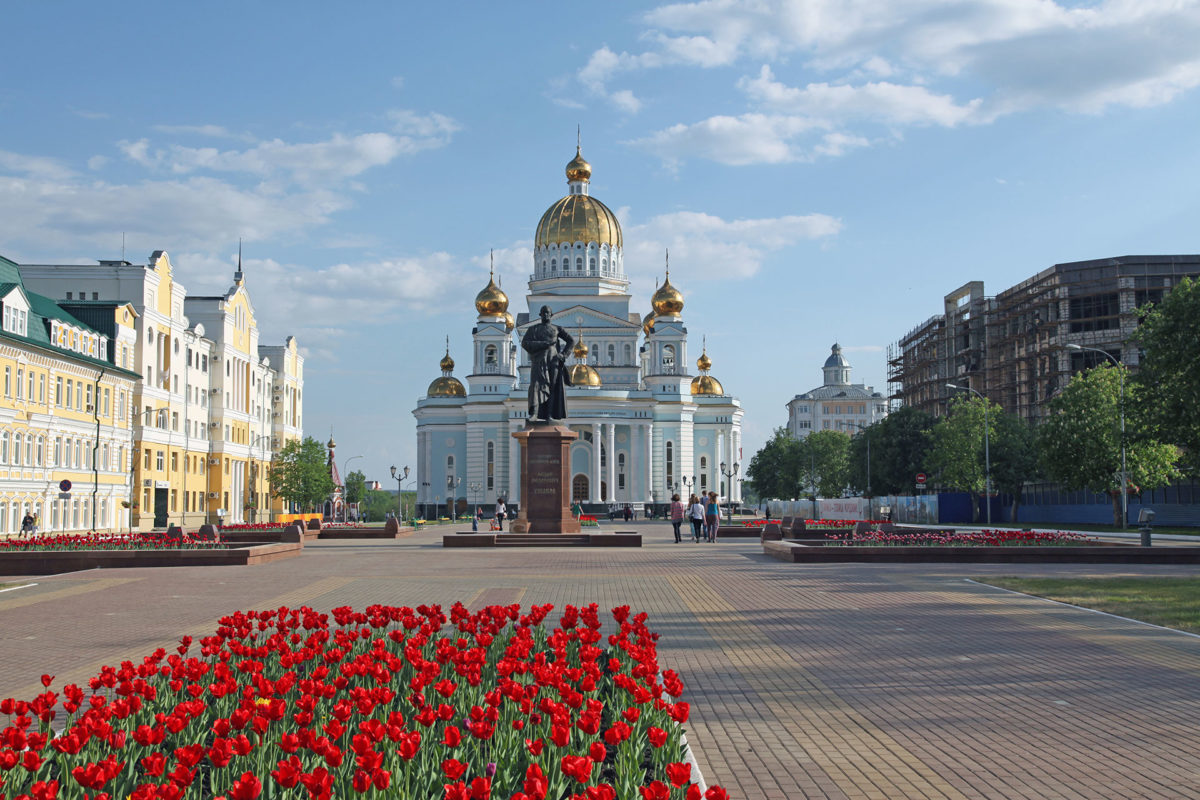 Kathedrale des Heiligen Rechtschaffenen Theodor Uschakow, Saransk, Russland